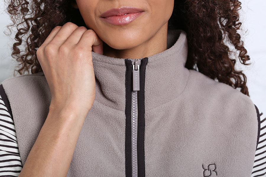 Tilly Borg Gilet Taupe
