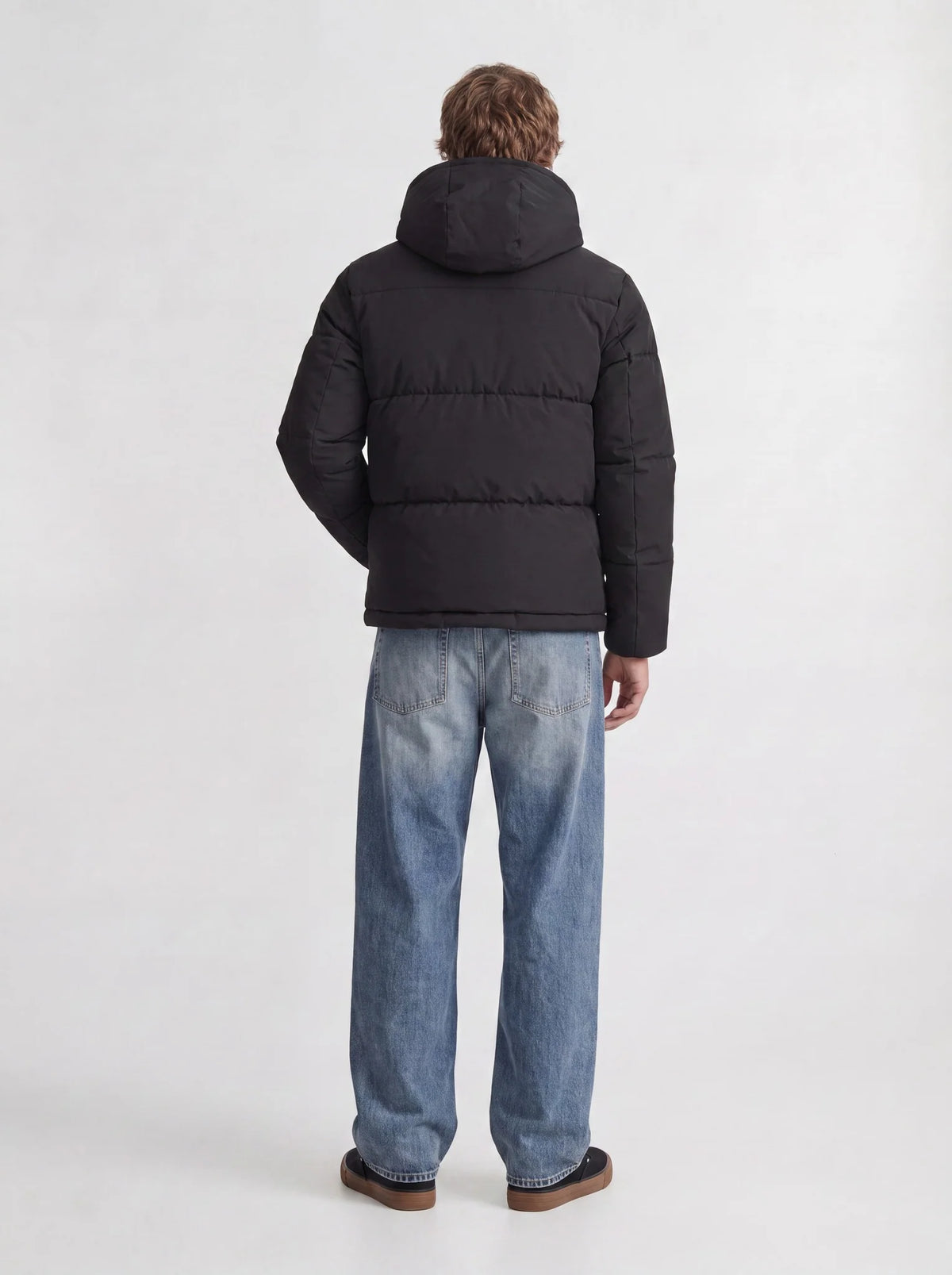 Galaxy Puffer Jacket - Black