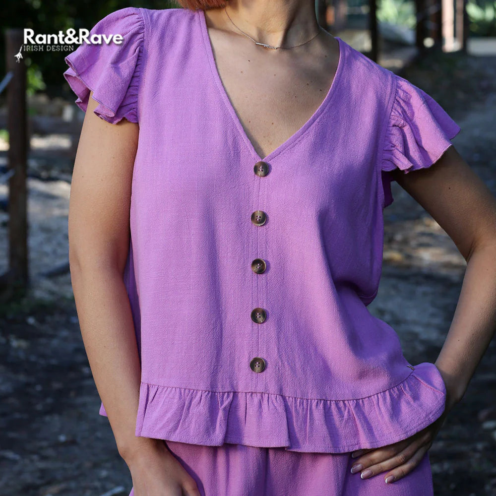 Lois Co-Ord Purple