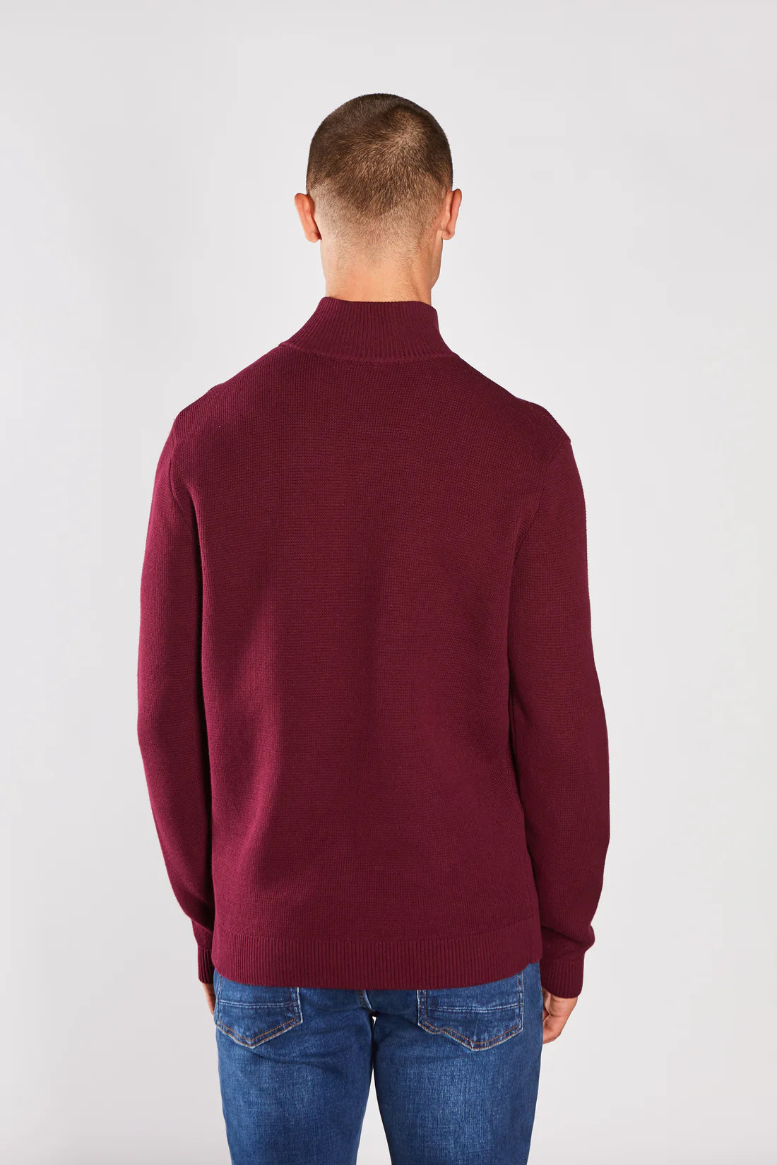 Twain Half Zip Fig Mar
