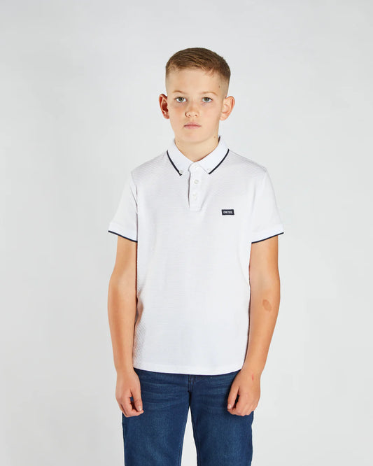 Milo Boys Polo White