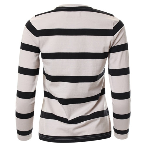 Mora Stripe L/S Top Black