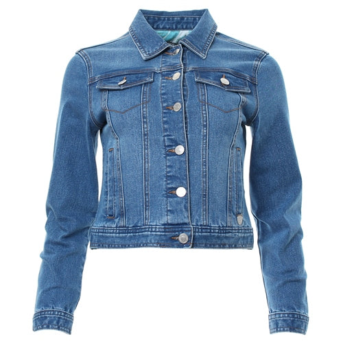 June Denim Jacket Mid Blue