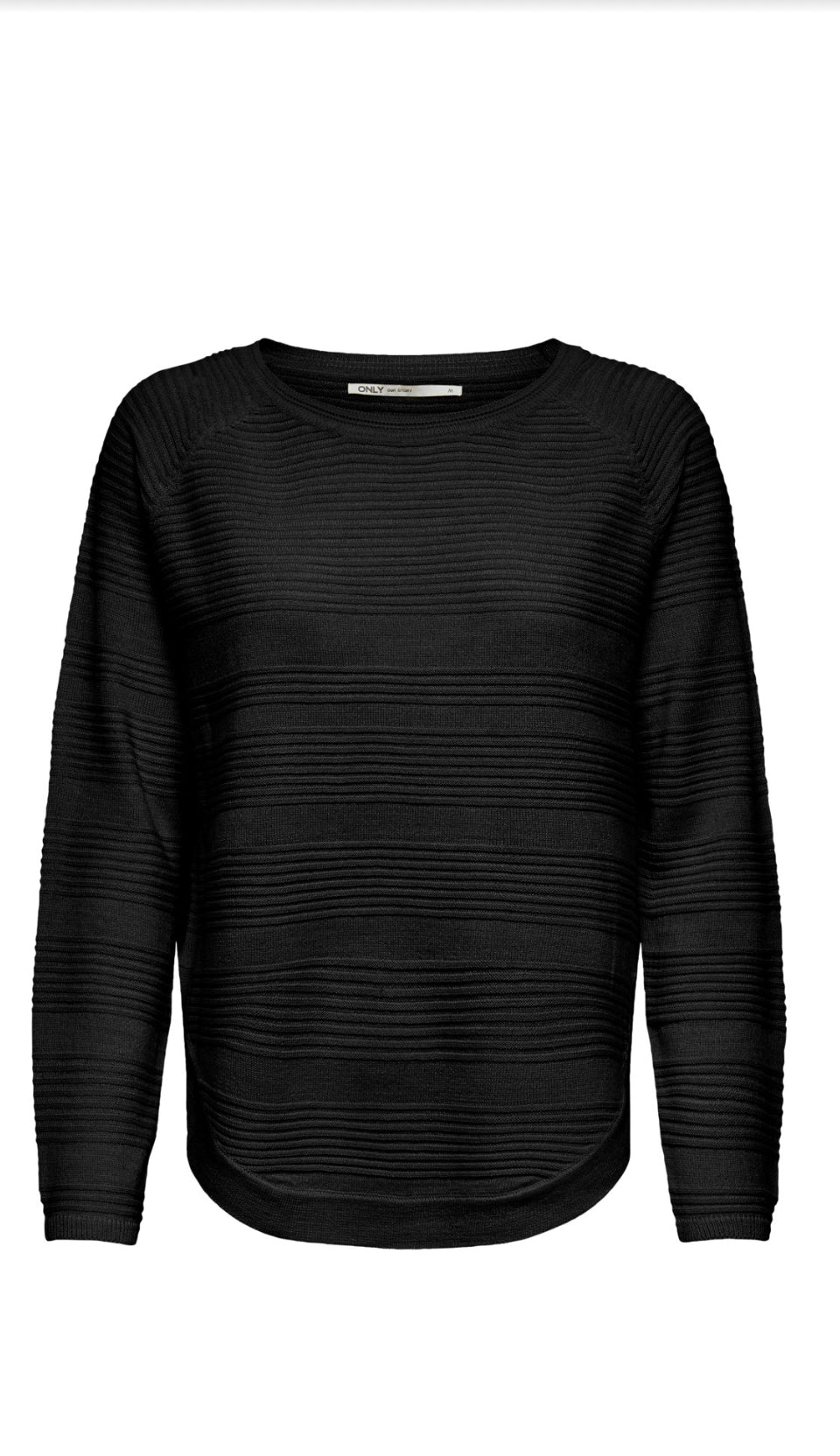 Caviar L/S Pullover Knit Black